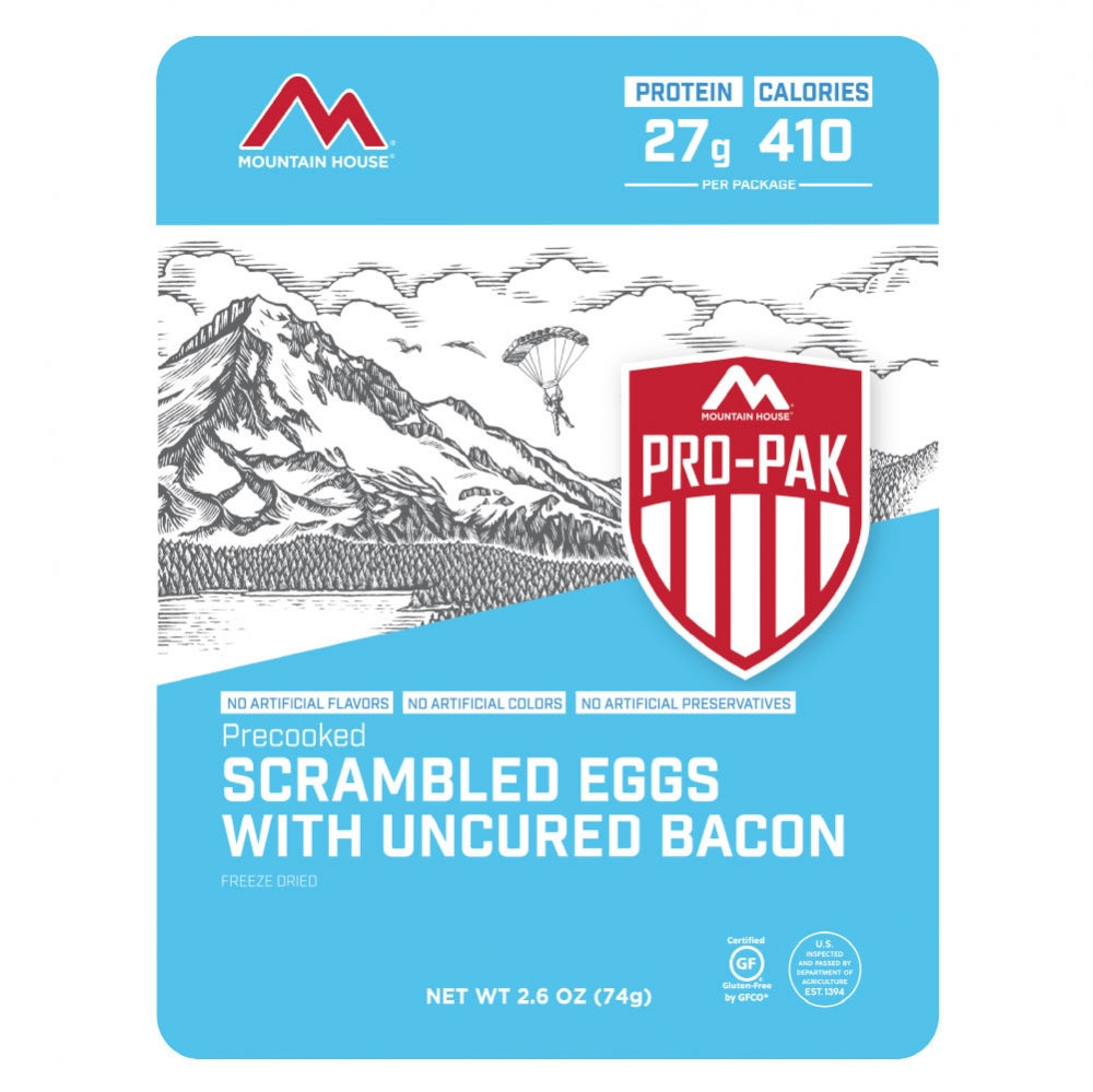 Mountain House Scrambled Eggs w/Bacon Pro-Pak