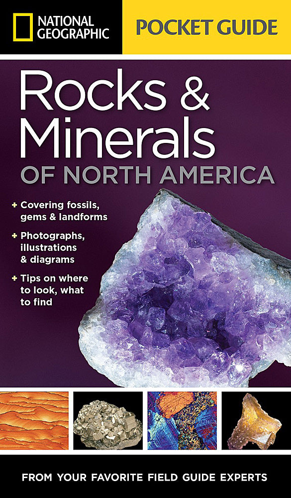 National Geographic Pocket Guide to Rocks and Minerals of North America Book BK26212826