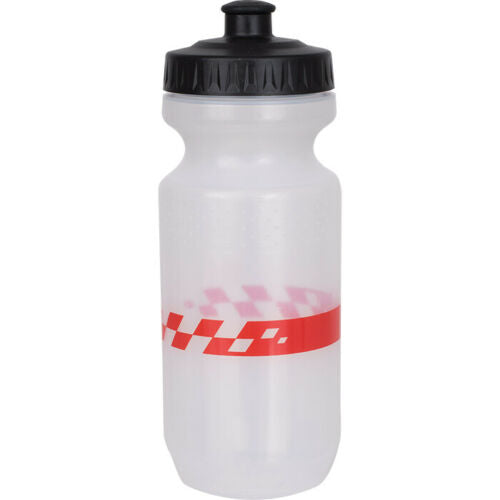 Specialized Big Mouth 21oz Bicycle Water Bottle Clear w/Red Racer & Black Lid