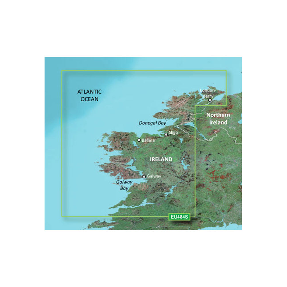 Garmin BlueChart g3 Vision HD - VEU484S - Ireland North-West - microSD/SD [010-C0828-00]