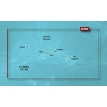 Load image into Gallery viewer, Garmin BlueChart g3 Vision HD - VEU502S - Azores Islands - microSD/SD [010-C0846-00]
