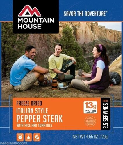 Mountain House Italian Pepper Steak w/Rice