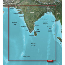 Load image into Gallery viewer, Garmin BlueChart g3 Vision HD - VAW003R - Indian Subcontinent - microSD/SD [010-C0755-00]
