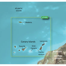 Load image into Gallery viewer, Garmin BlueChart g3 Vision HD - VAF450S - Madeira  Canary Islands - microSD/SD [010-C0750-00]
