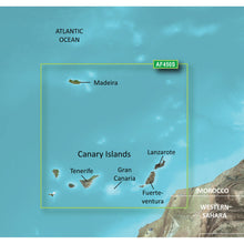 Load image into Gallery viewer, Garmin BlueChart g3 Vision HD - VAF450S - Madeira  Canary Islands - microSD/SD [010-C0750-00]
