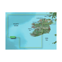 Load image into Gallery viewer, Garmin BlueChart g3 HD - HEU005R - Ireland, West Coast - microSD/SD [010-C0764-20]
