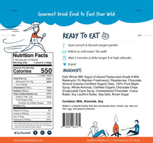 Load image into Gallery viewer, Bushka&#39;s Kitchen Yogurt Bowl w/Raspberries &amp; Granola 1-Serve Freeze Dried Pouch
