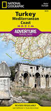 Load image into Gallery viewer, National Geographic Adventure Map Turkey Mediterranean Coast AD00003019
