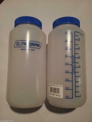 Nalgene Ultralite Wide Mouth 32oz BPA-Free HDPE Round Storage Bottle