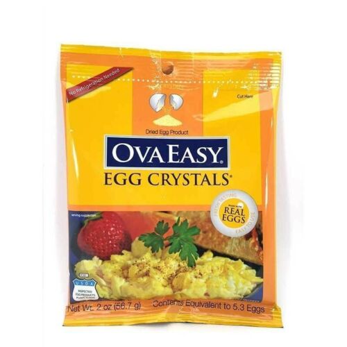 Nutriom OvaEasy 100% Real All Natural Powdered Whole Egg Crystals - 5.3 Eggs