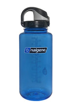 Load image into Gallery viewer, Nalgene OTF Wide Mouth 32oz Bottle Blue w/Black OTF Cap
