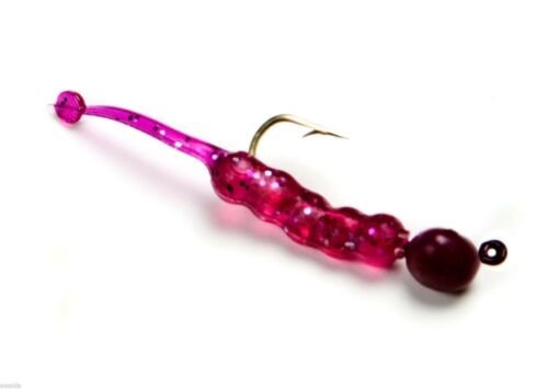 Celsius Ice Sprout 1/50 Jig head with Tail Purple CE-SPT50PUR Fishing Lure 3-PK