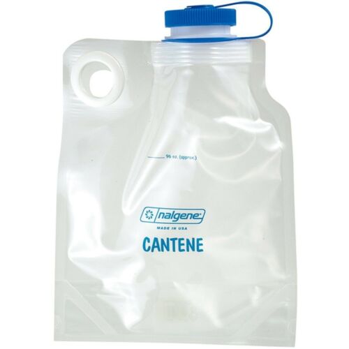 Nalgene Cantene Wide Mouth Loop-Top 96oz Water Bottle Flexible Storage Canteen