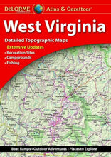 Load image into Gallery viewer, Delorme West Virginia WV Atlas &amp; Gazetteer Map Newest Edition Topo / Road Maps
