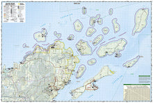 Load image into Gallery viewer, National Geographic WI Apostle Islands Ntl Lakeshore Trails Illustrated Map TI00000235
