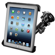Load image into Gallery viewer, RAM Mount Tab-Tite iPad / HP TouchPad Cradle Twist Lock Suction Cup Mount [RAM-B-166-TAB3U]
