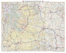 Load image into Gallery viewer, National Geographic Benchmark Wyoming WY Recreation Map BE0BENWYRM
