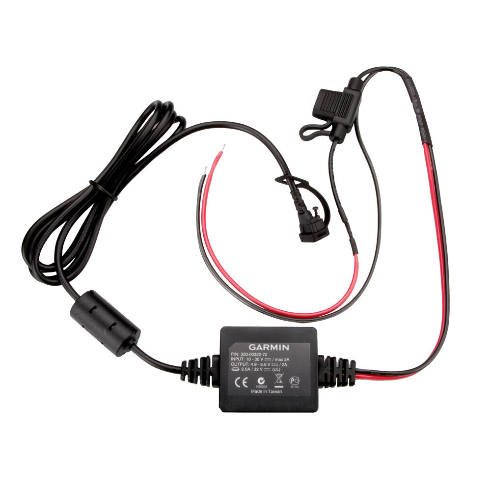 Garmin Motorcycle Power Cord f/zmo 350LM [010-11843-01]