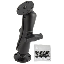 Load image into Gallery viewer, RAM Mount 1.5&quot; Double Ball Mount with Hardware for Garmin Striker + More [RAM-101-G4]
