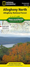 Load image into Gallery viewer, National Geographic PA/NY Allegheny National Forest N Trails Illustrated Map TI00000738
