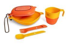Load image into Gallery viewer, UCO 6-Piece Mess Kit Retro Sunrise F-MK-CORE6PC
