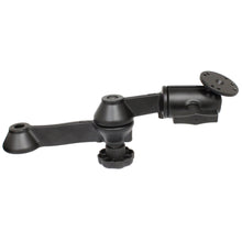 Load image into Gallery viewer, RAM Mount 12&quot; Double Swing Arm w/2.5&quot; Round Base - Powder Coated Marine Grade Aluminum [RAM-VB-110-1U]
