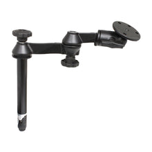 Load image into Gallery viewer, RAM Mount Double Swing Arm w/8&quot; Male Tele-Pole - 3.68&quot; Base [RAM-VP-SW1-8-240]
