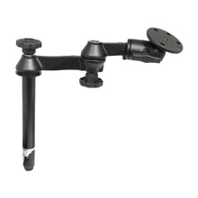 Load image into Gallery viewer, RAM Mount Double Swing Arm w/8&quot; Male Tele-Pole - 3.68&quot; Base [RAM-VP-SW1-8-240]
