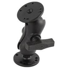 Load image into Gallery viewer, RAM Mount 1.5&quot; Ball Mount w/Short Double Socket Arm &amp; 2/2.5&quot; Round Bases [RAM-101U-B]
