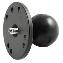 Load image into Gallery viewer, RAM Mount 2.5&quot; Round Base w/1.5&quot; Ball &amp; 1/4&quot;-20 Threaded Male Post f/Cameras [RAM-202AU]
