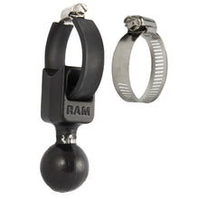 Load image into Gallery viewer, RAM Mount 1.5&quot; Ball Base w/ Strap 0.5&quot; - 2&quot; Diameter [RAM-108B]
