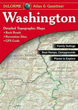 Load image into Gallery viewer, Delorme Washington WA Atlas &amp; Gazetteer Map Newest Edition Topo / Road Maps
