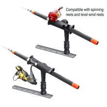 Load image into Gallery viewer, RAM Mount RAM Tube Jr. Rod Holder w/ 4&quot; Post &amp; Adapt-A-Post Track Mounting Base [RAP-390-SAAPU]
