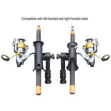 Load image into Gallery viewer, RAM Mount RAM Tube Jr. Rod Holder w/ 4&quot; Post &amp; Adapt-A-Post Track Mounting Base [RAP-390-SAAPU]
