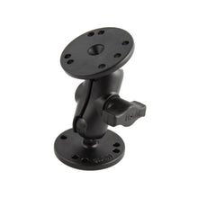 Load image into Gallery viewer, RAM Mount 1&quot; Ball Double Socket Short Arm w/ 2 2.5&quot; Round Bases [RAM-B-101-A]
