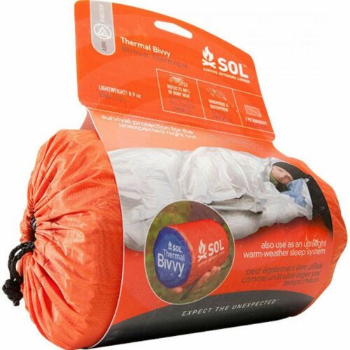 Adventure Medical Kits SOL Thermal Bivvy Waterproof Emergency Shelter w/Venting
