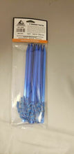 Load image into Gallery viewer, Liberty Mountain Blue Anodized Aluminum 9&quot; Y Tent Pegs / Stakes 6-Pack
