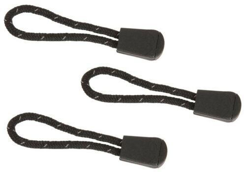 Liberty Mountain Reflective Zipper Pulls 3-Pack for Jackets Backpacks Tents