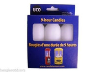 Load image into Gallery viewer, UCO 9-Hour Candles for UCO Original Candle Lantern and Candlelier 3-Pack
