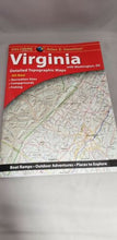 Load image into Gallery viewer, Delorme Virginia VA Atlas &amp; Gazetteer Map Newest Edition Topographic / Road Maps
