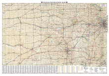 Load image into Gallery viewer, National Geographic Benchmark Kansas KS Recreation Map BE0BENKSRM
