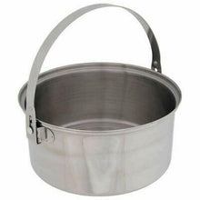 Load image into Gallery viewer, Olicamp AK 1 Qt Stainless Steel Mess Kit Cookset w/Pot--Fry Pan Lid--Stuff Sack
