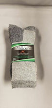 Load image into Gallery viewer, Terramar Merino Wool Blend Sock Size L 2-Pair Midweight Hiker Socks
