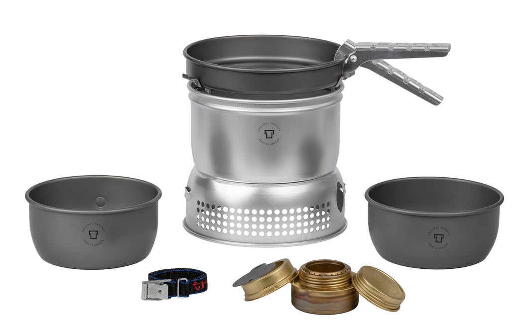 Trangia Storm Cooker 27-7 UL/HA Alcohol Stove Cook Set w/Pots & Fry Pan