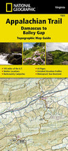 Load image into Gallery viewer, National Geographic Appalachian Trail Map Guide VA Damascus to Bailey Gap TI00001503
