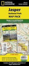 Load image into Gallery viewer, National Geographic Canada Jasper Nat&#39;l Park Map Pack Bundle TI01021195B
