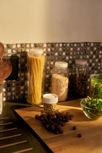 Load image into Gallery viewer, Nalgene Sustain 32oz Wide Mouth Tall Kitchen Storage Bottle Clear w/White Lid
