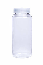 Load image into Gallery viewer, Nalgene Sustain 32oz Wide Mouth Tall Kitchen Storage Bottle Clear w/White Lid
