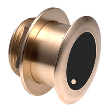 Load image into Gallery viewer, Garmin Bronze Thru-hull Wide Beam Transducer w/Depth &amp; Temp - 0 Degree Tilt, 8-Pin - Airmar B175HW [010-12181-20]
