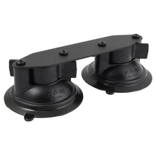 Load image into Gallery viewer, RAM Mount Straight Double Suction Cup Base [RAM-B-189B-FRO1U]
